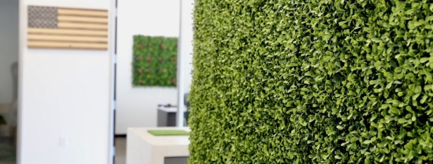 artificial vertical garden