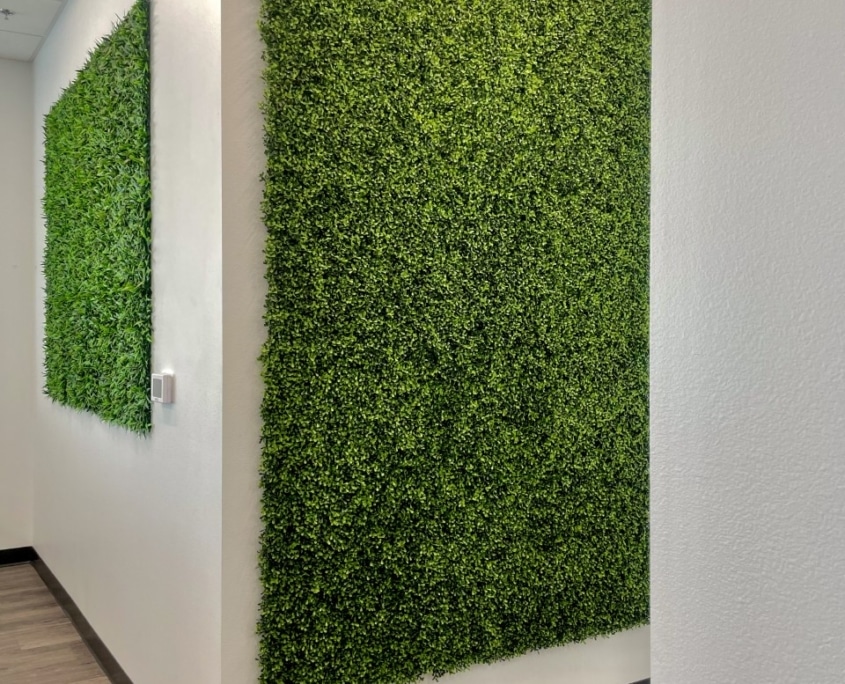 artificial green wall 