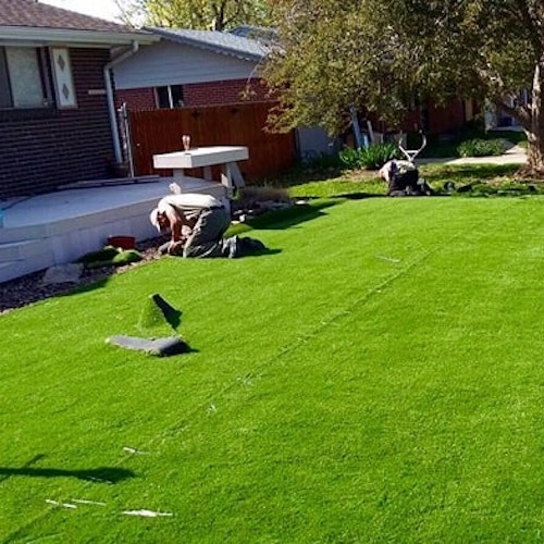 artificial grass maintenance 