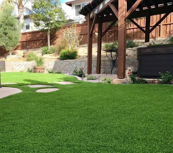 artificial turf and landscaping 