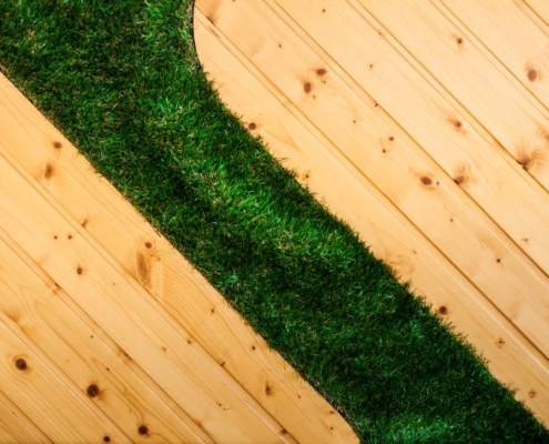 how to keep artificial grass cool