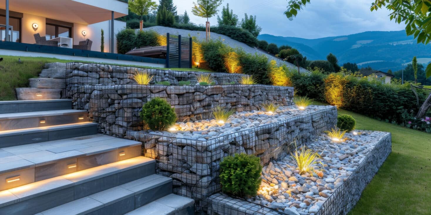 slope landscaping