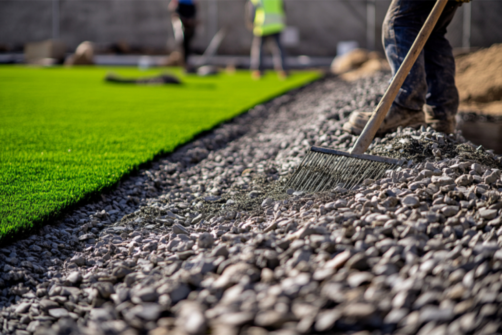 artificial grass drainage