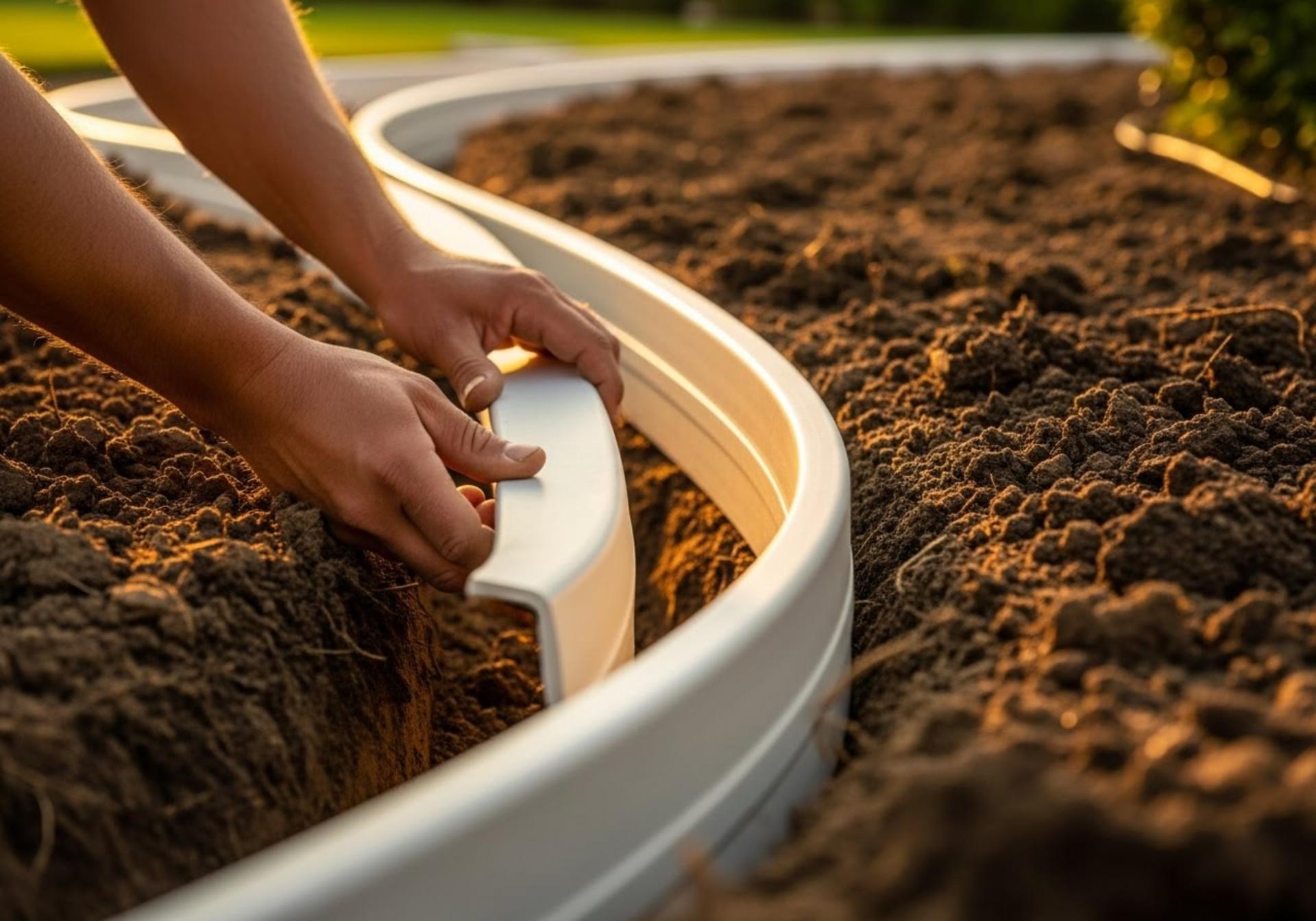 poly board lawn edging