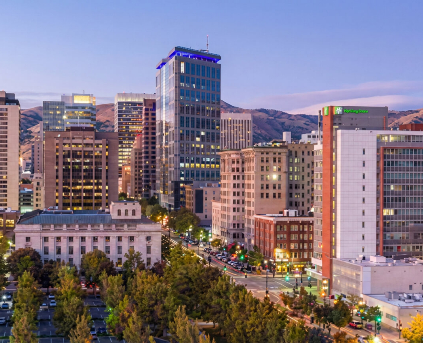 Downtown-Salt-Lake-City artificial grass las vegas