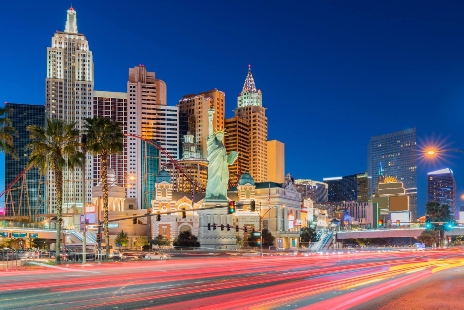 Las-Vegas-strip-sunset Artificial grass for Las Vegas Homeowners