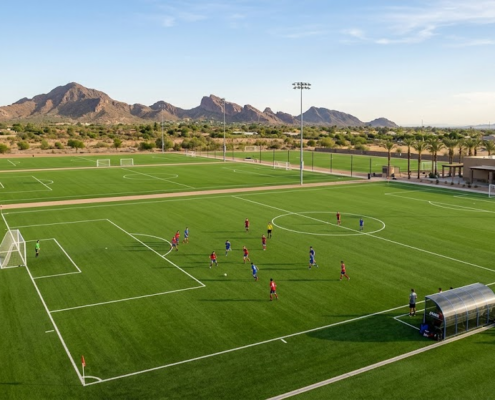 Soccer Fields in Phoenix are switching to artificial grass