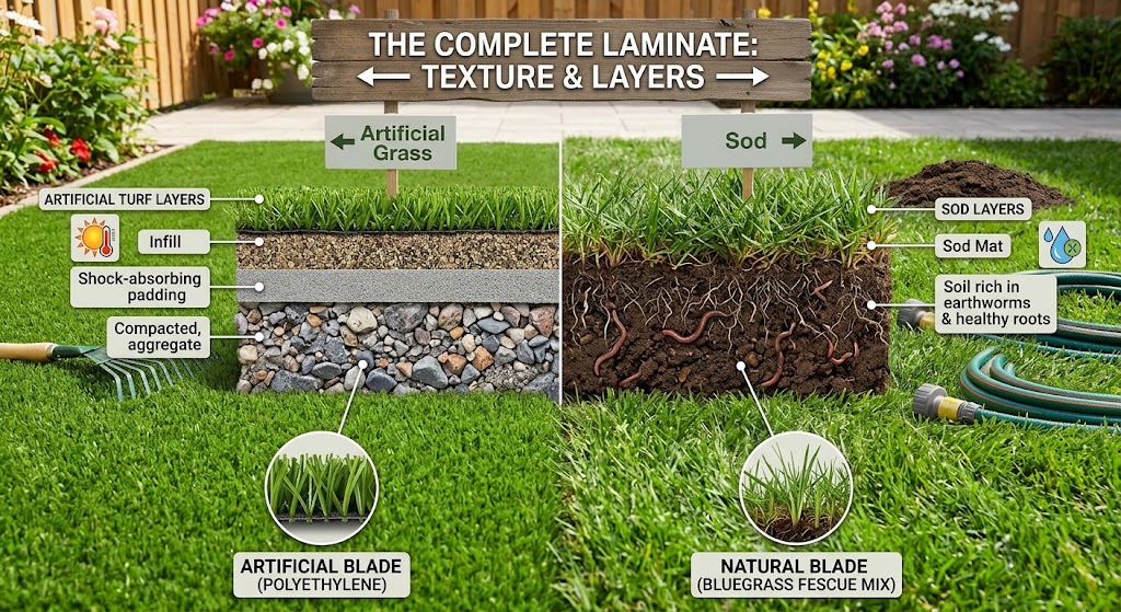 artificial grass vs sod